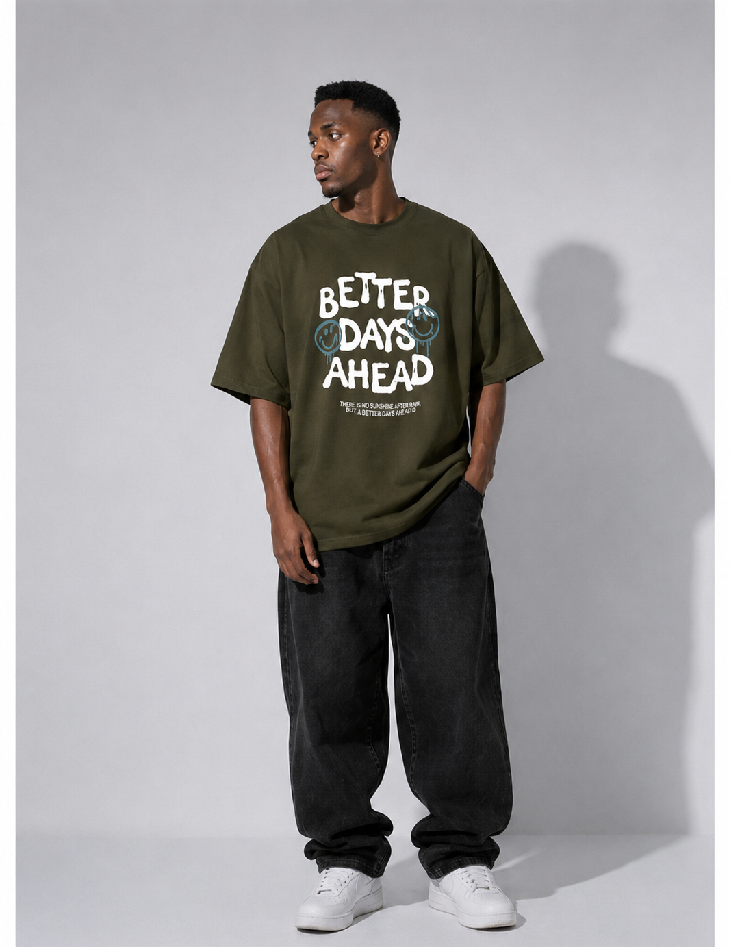 Better Days Ahead Oversized T-shirt