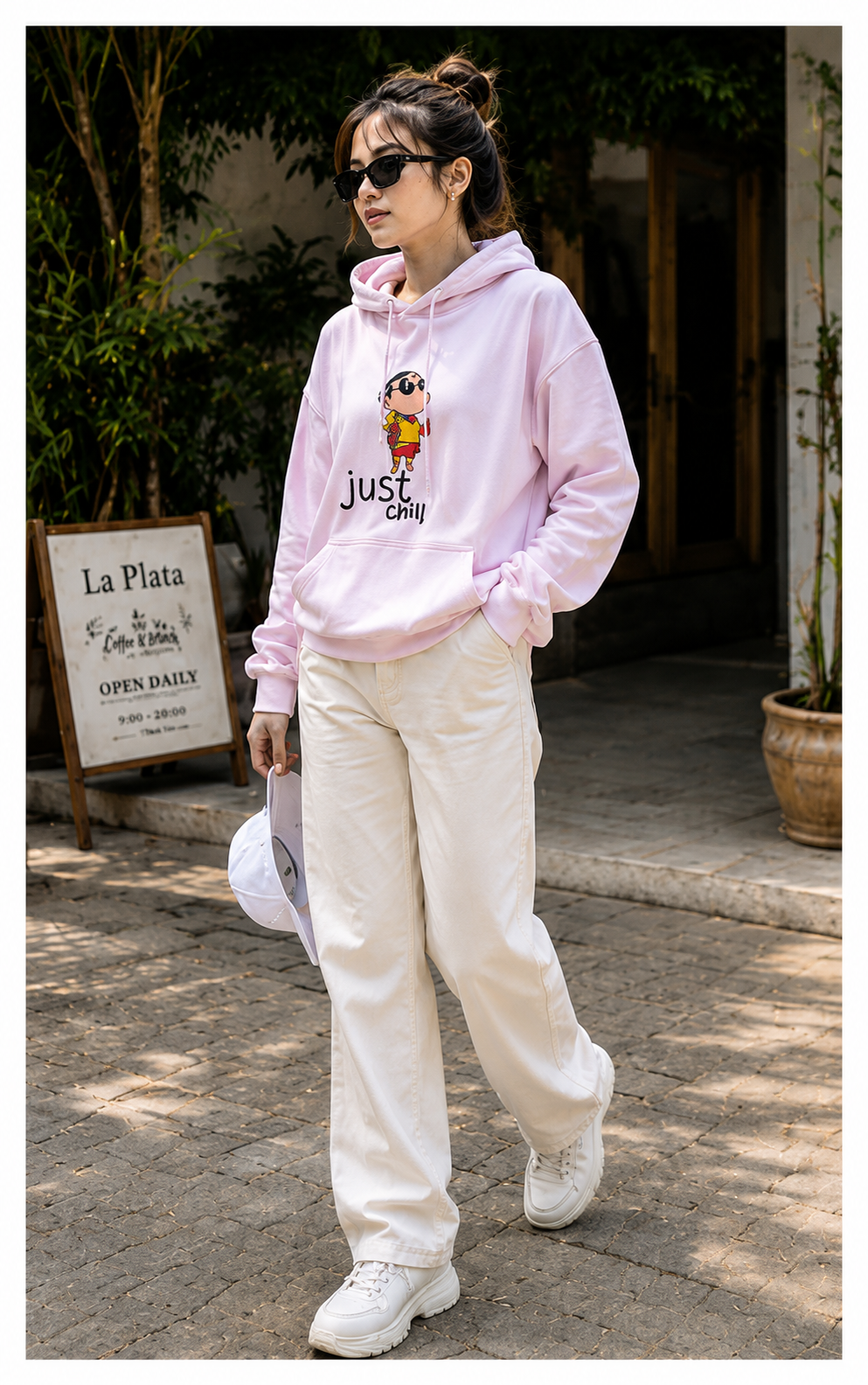 Chill Shinchan Oversized Hoodie