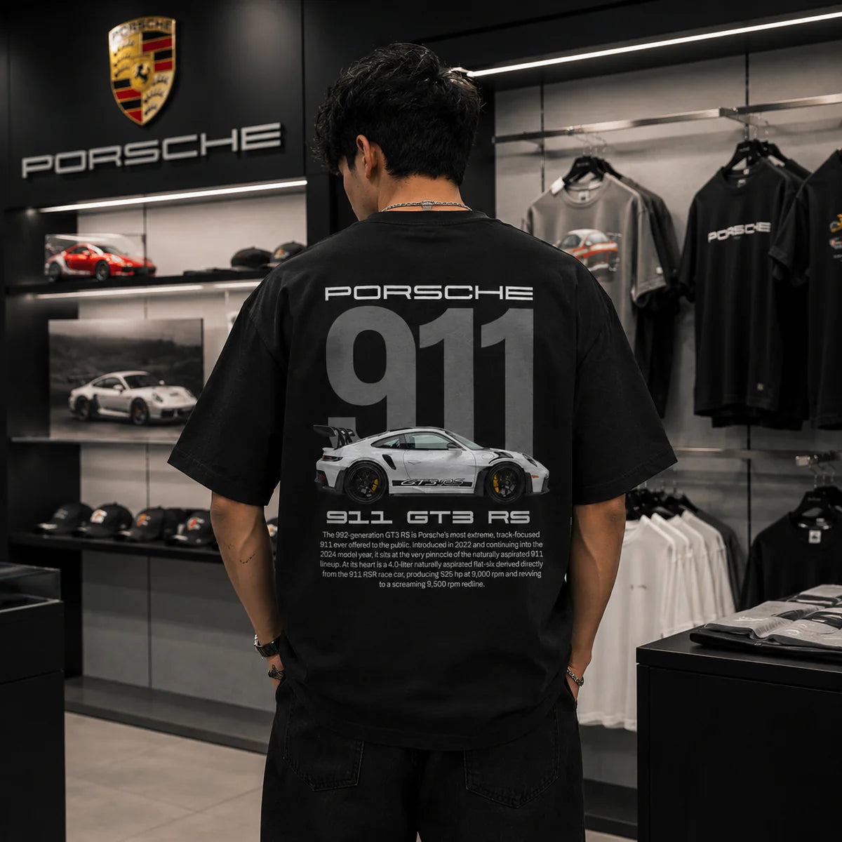 Porsche 911 Oversized T-shirt