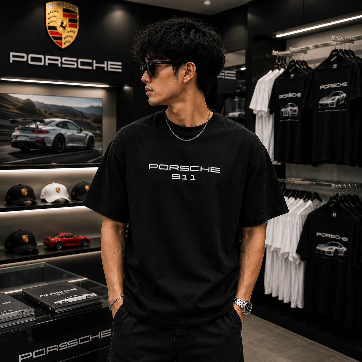 Porsche 911 Oversized T-shirt