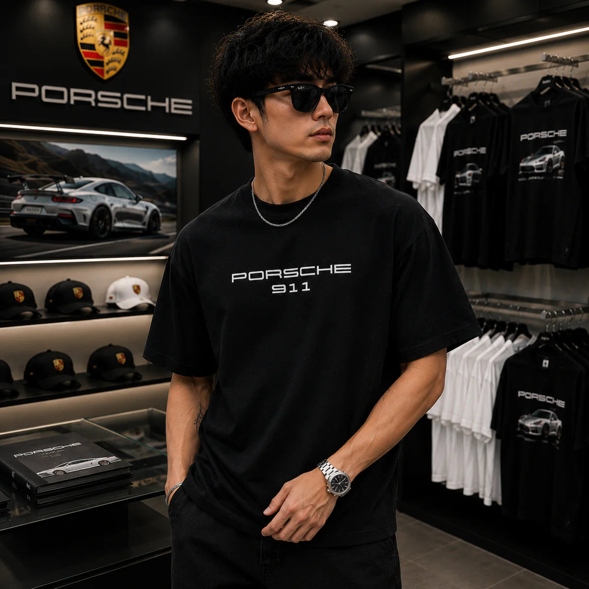 Porsche 911 Oversized T-shirt