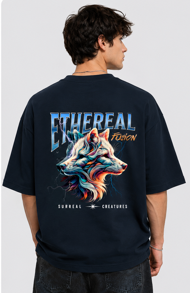 Ethereal Shadow Oversized Tee