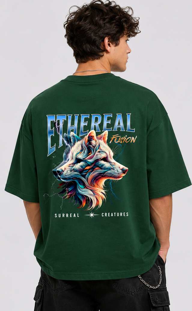 Ethereal Shadow Oversized Tee