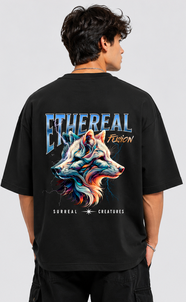 Ethereal Shadow Oversized Tee