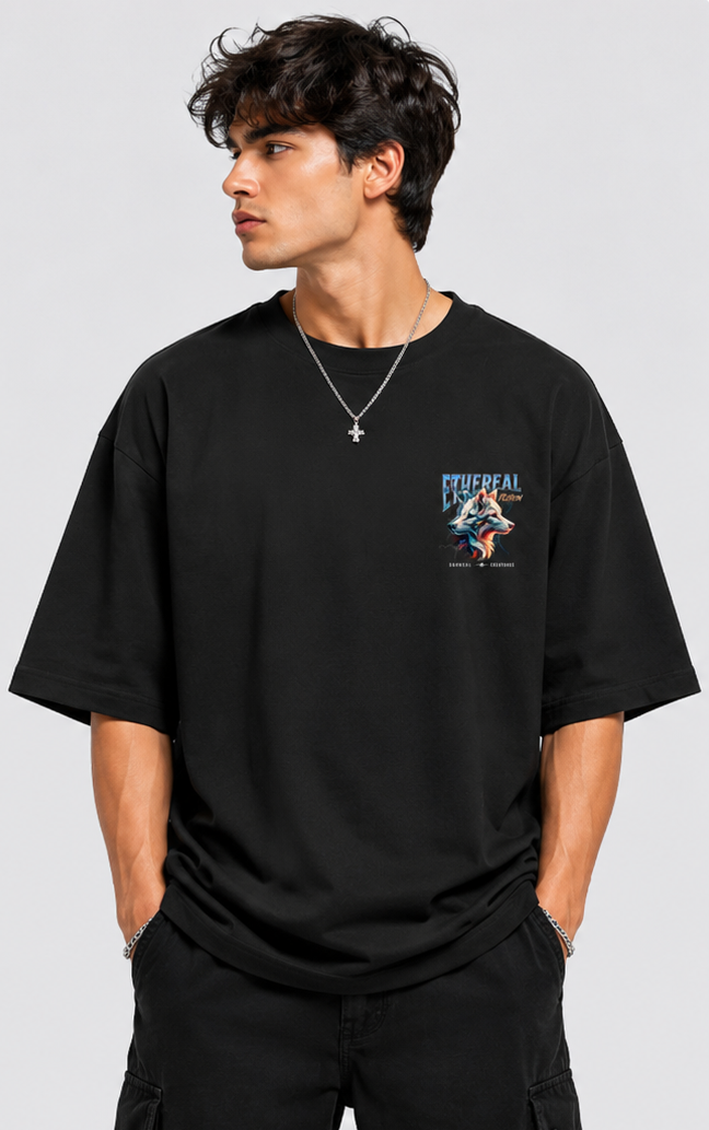Ethereal Shadow Oversized Tee