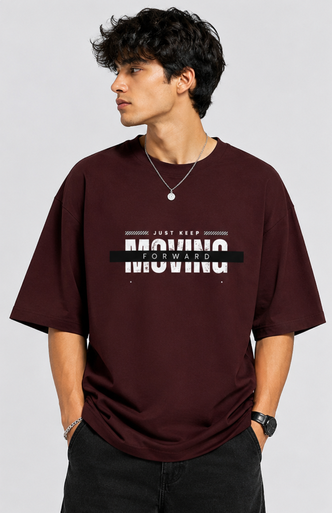 Moving Forward Oversized Tee