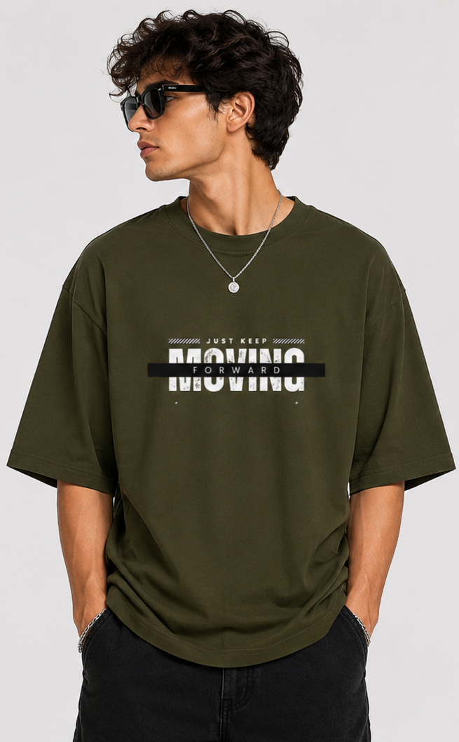 Moving Forward Oversized Tee