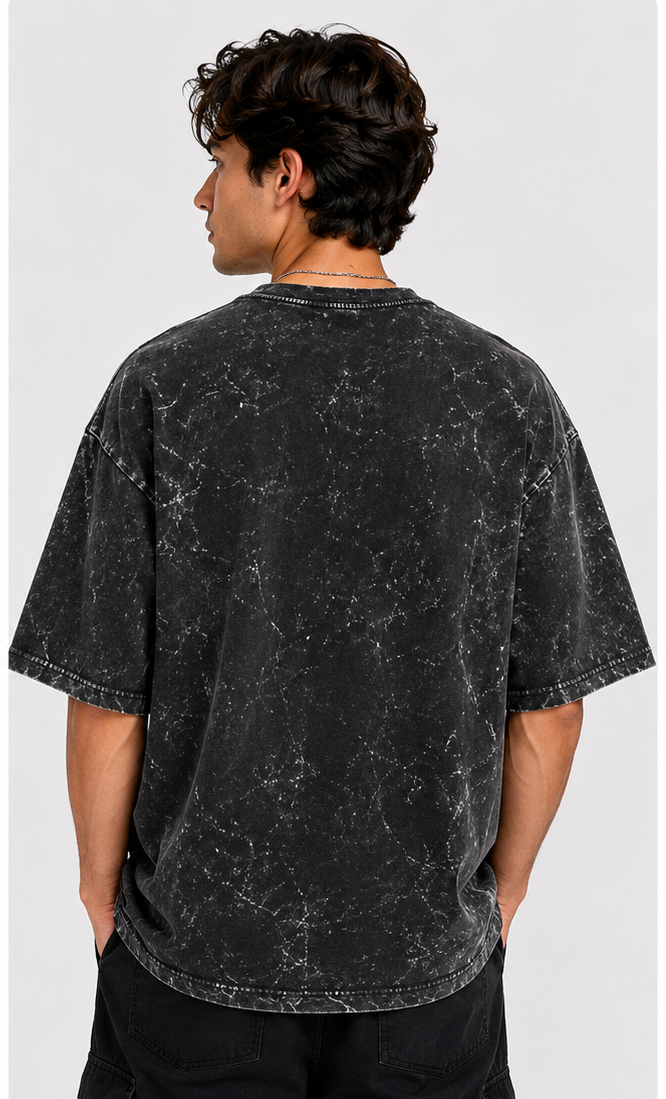 Acid Washed Oversized Tee