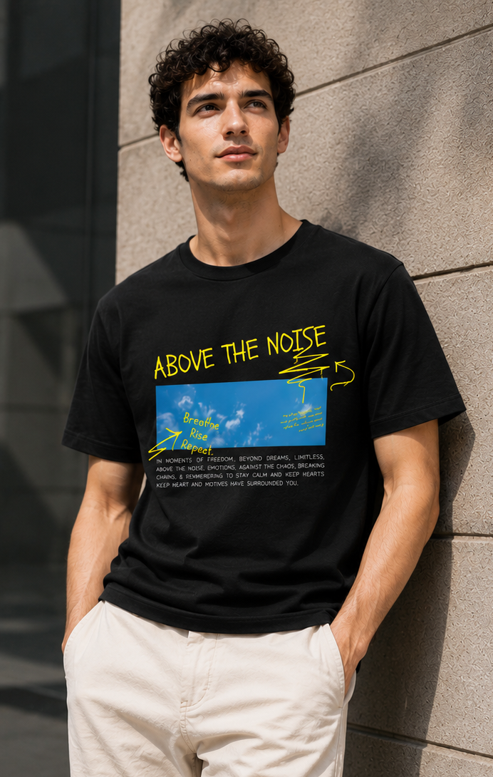 Above The Noise Graphic Tee