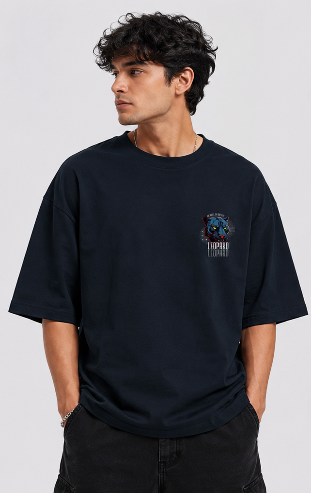 Leopard Rage Oversized Tee