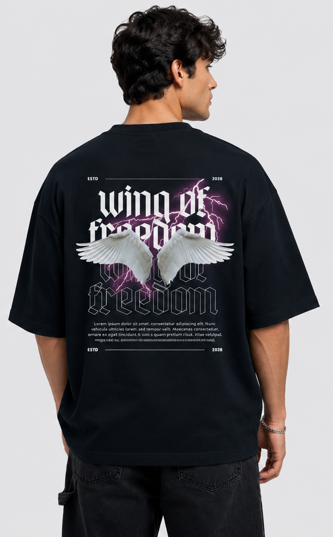 Freedom Wing Oversized Tee