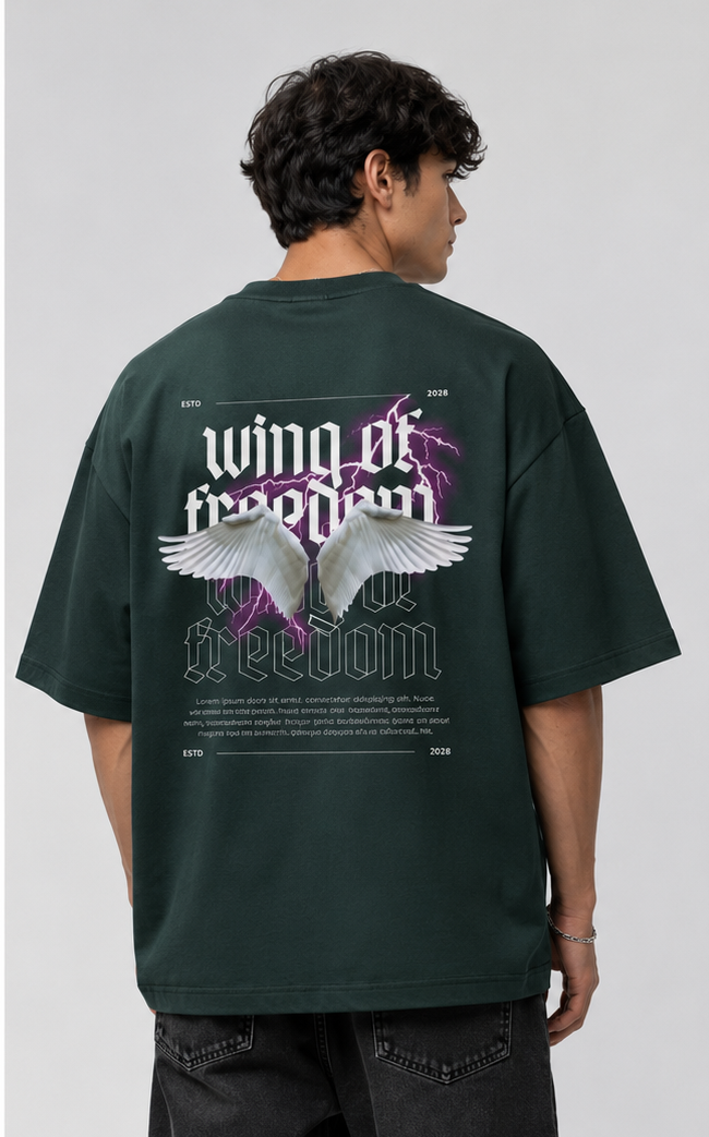 Freedom Wing Oversized Tee