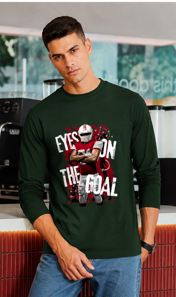 Eye On Goal Full Sleeve Tee