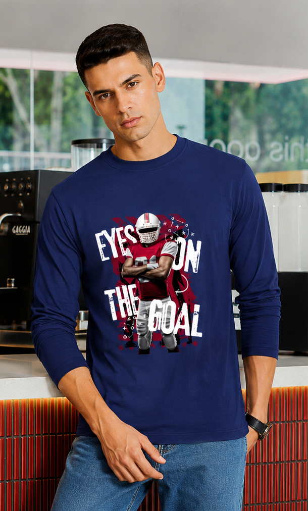 Eye On Goal Full Sleeve Tee
