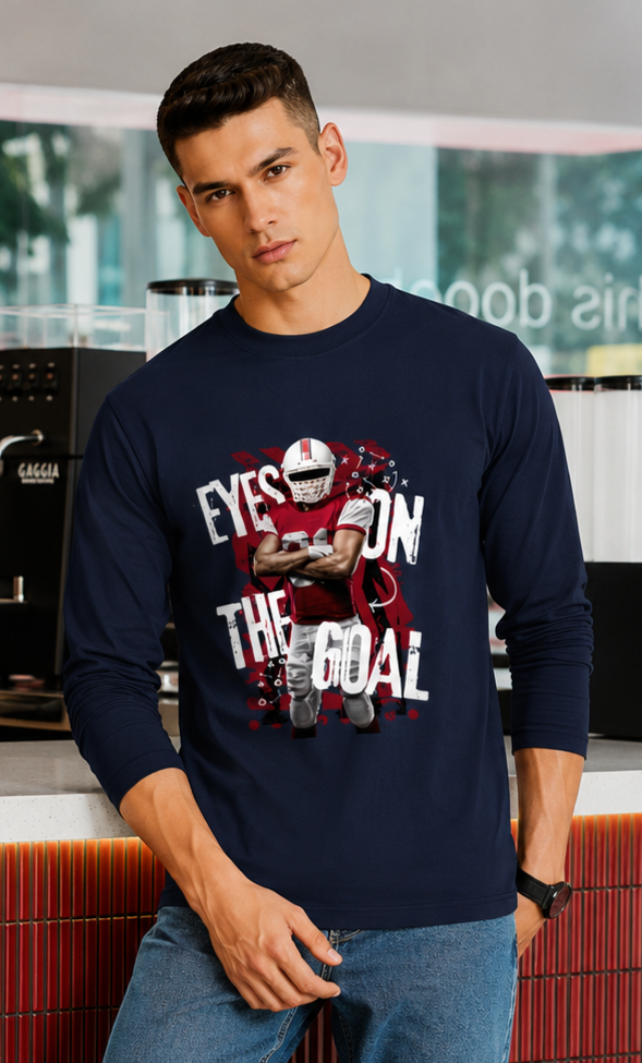 Eye On Goal Full Sleeve Tee